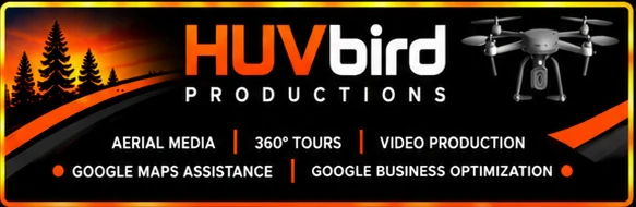 HUVbird Productions — aerial media, 360° tours and video production